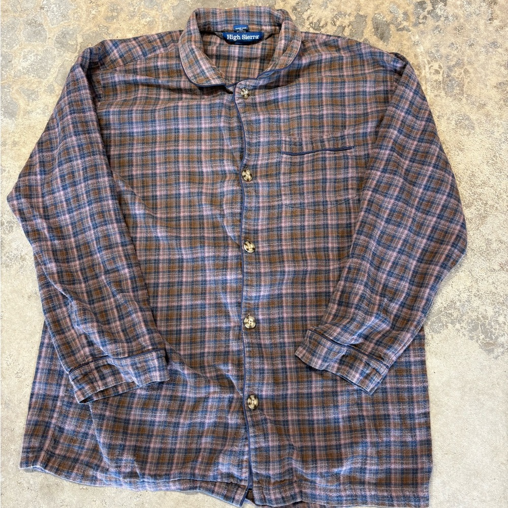 High Sierra Plaid Button-Up Shirt